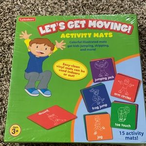 Let’s Get Moving Activity Mats- BRAND NEW IN BOX